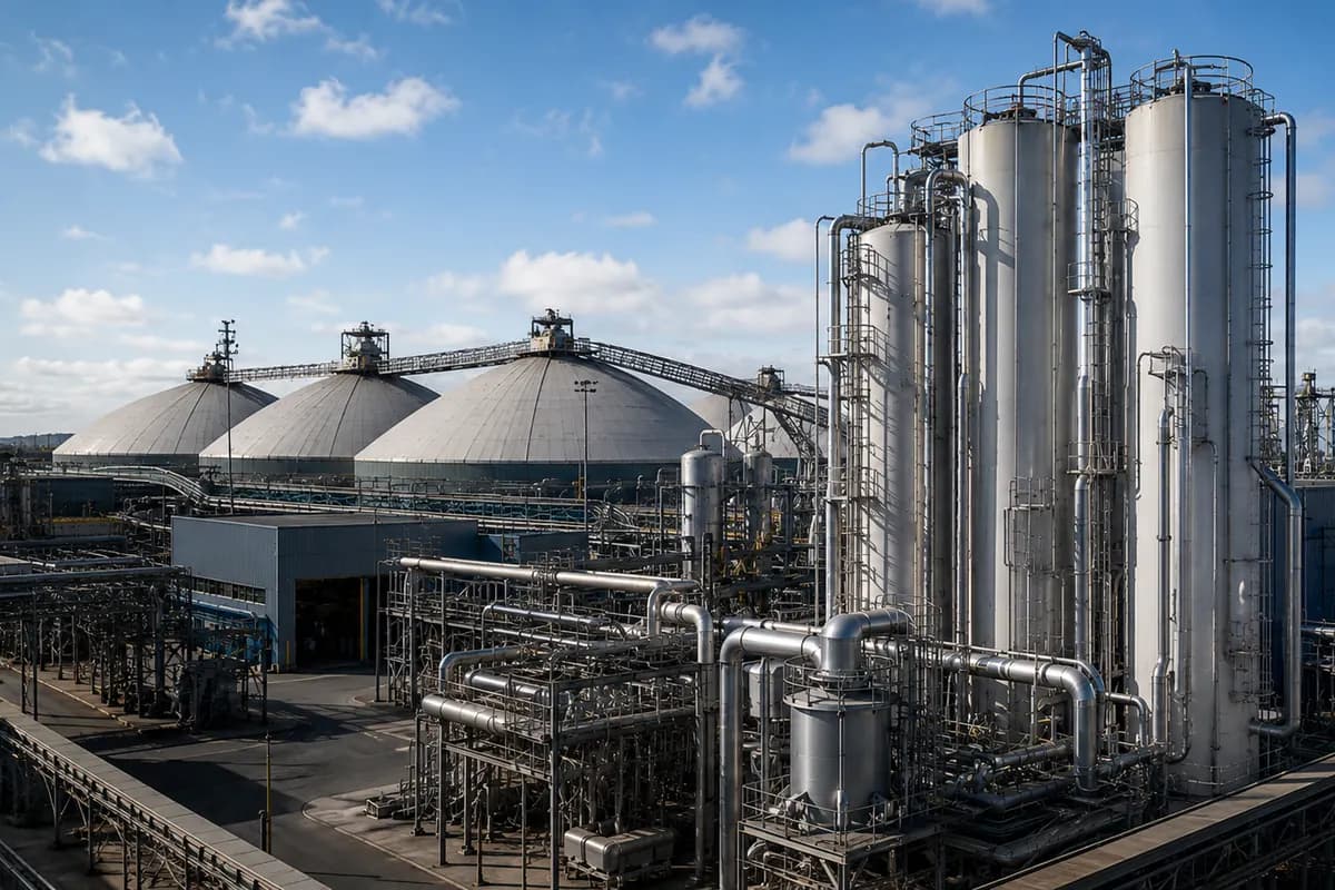 CO2-Abscheidungs- und Speicheranlagen an einem Bioenergie-Standort