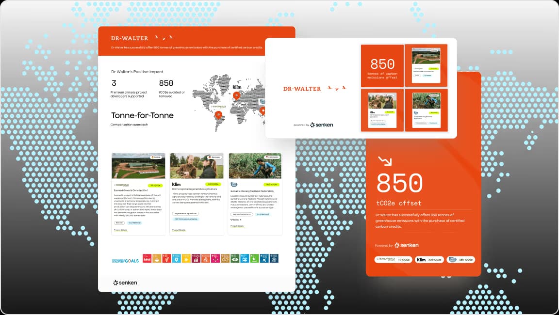 Built-in marketing materials