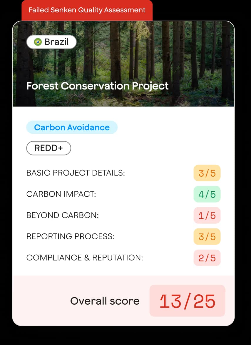 Seamless Compliance for Carbon Credits by Senken
