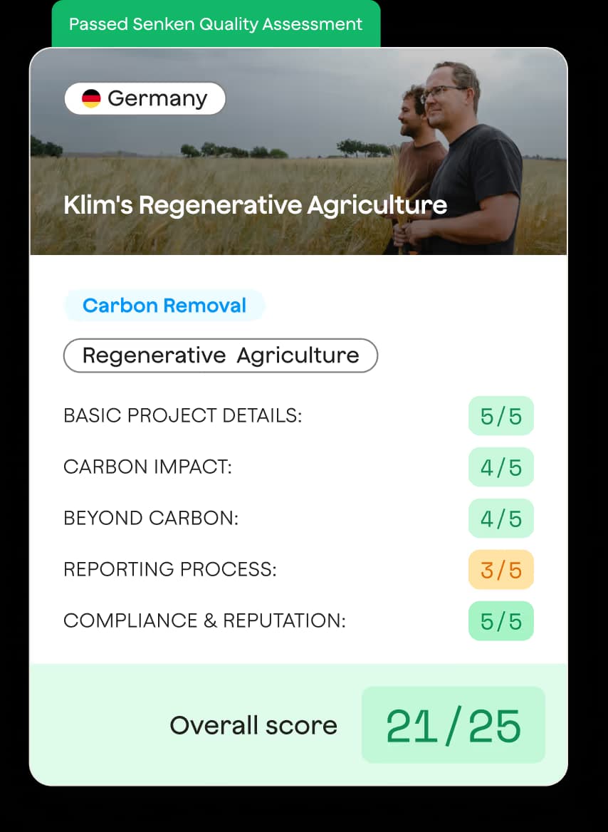 Seamless Compliance for Carbon Credits by Senken