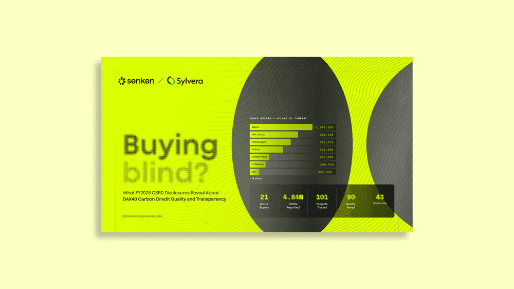 Buying Blind? Analyse der CO2-Zertifikat-Angaben der DAX40 im CSRD-Bericht 2025